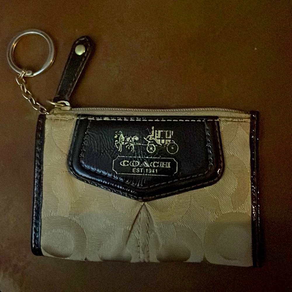 Coach Key Ring Wallet - Picture 1 of 3